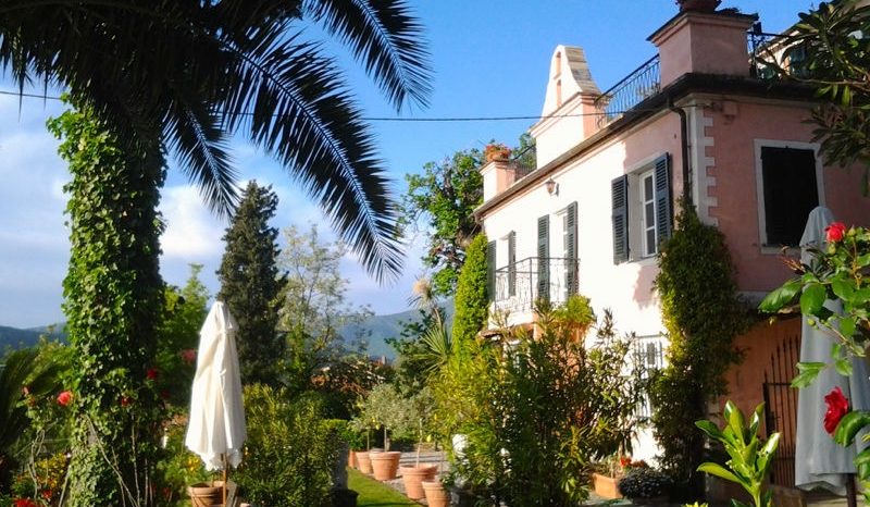 THE MAIN BUILDING OF OUR BOUTIQUE B&B RESORT NEAR THE ITALIAN RIVIERA
